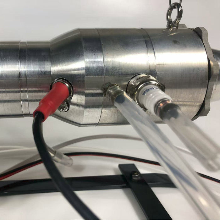 Miniature Turbofan Engine Model - Removable and Maintainable Jet Engine with Liquid Gas Combustion - Collectible Display for Aviation Enthusiasts & Adults enginediyshop