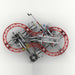 MOC Cycle Mechanical Building Block Module，Advanced Gear and Linkage Mechanism-1108PCS enginediyshop