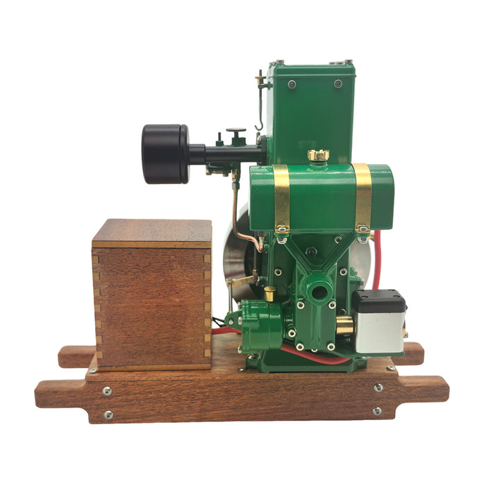 RETROL & OKMO L-D Miniature Single-Cylinder 4-Stroke Stationary Gasoline Engine Model 100th Anniversary Edition enginediyshop