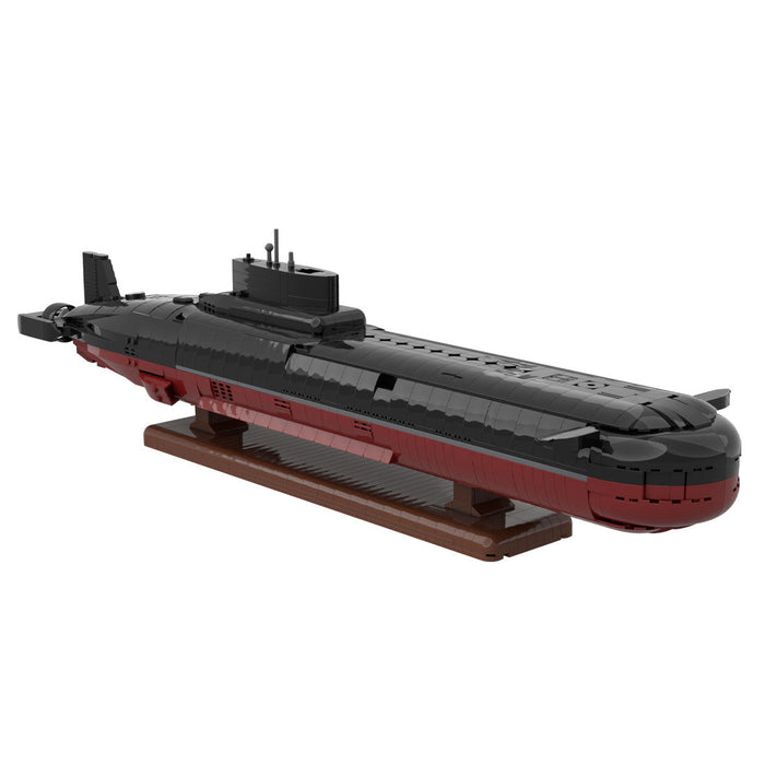 MOC-193085 1/260 Scale Typhoon-Class Nuclear Submarine Building Blocks Set -2886PCS enginediyshop
