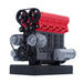 ENJOMOR 3D Printed Inline Four-Cylinder Engine Model Kit-150+PCS enginediyshop