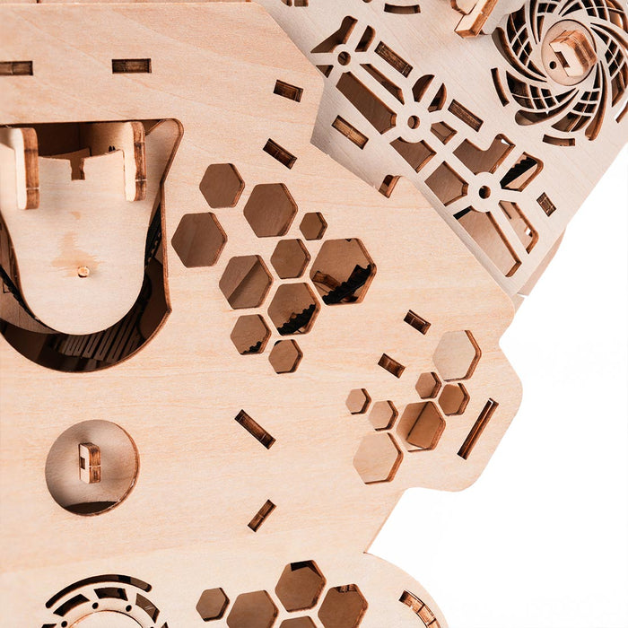 W12 Engine Model Kit – 1400+ PCS Motorized Wooden 3D Simulation Engine – DIY STEM Mechanical Engineering Display & Educational Model enginediyshop