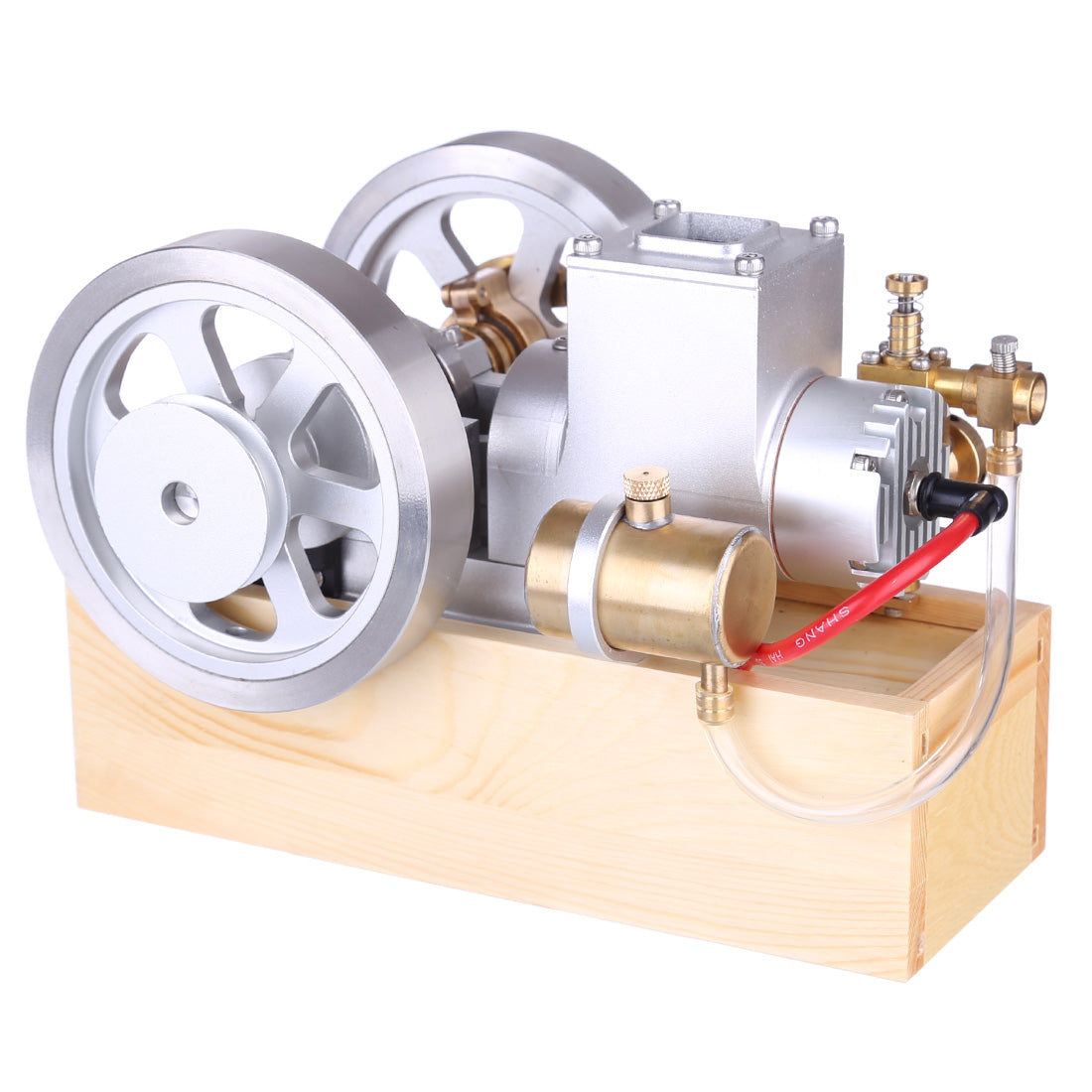 Extra Speed Engine Metal Horizontal Hit and Miss Gasoline Engine Model Flywheel Speed Gov ...