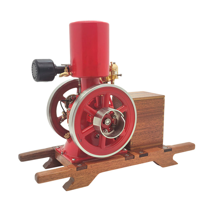 RETROL & OKMO N01 1/5 Scale Hit and Miss  Four-Stroke Stationary Cement Mixer Gasoline Engine  Model RTR Version enginediyshop