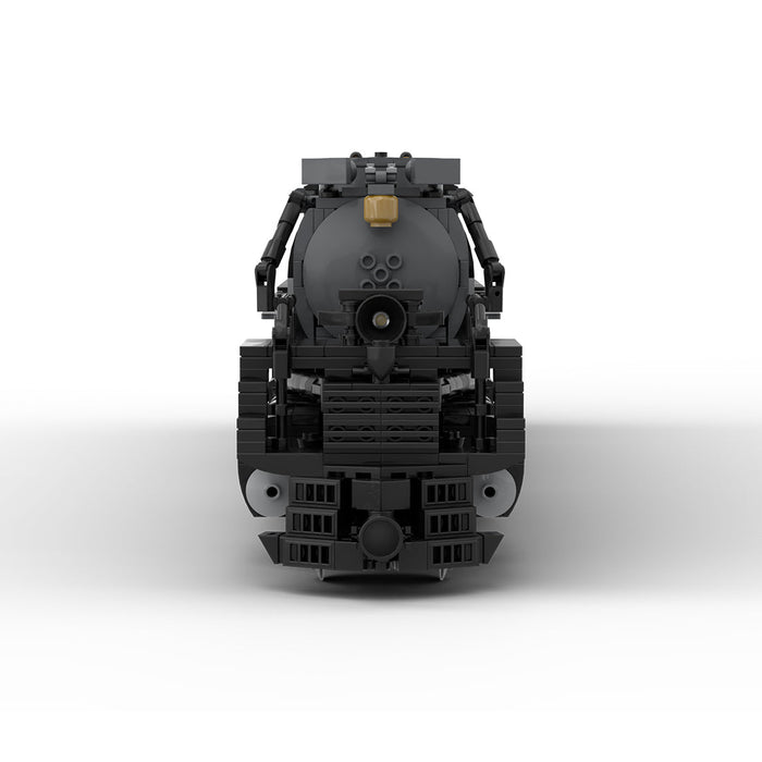 MOC-89126 1/40 4014 Big Boy Dynamic RC Train Model Building Blocks Set (3200pcs+/Black) enginediyshop