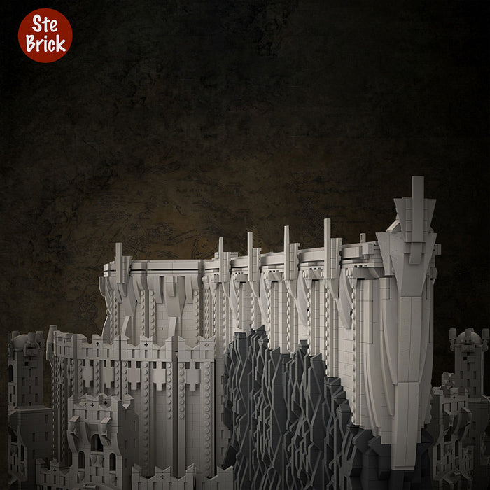 MOC -The Seven rings - Part A Super Large Building Block MOC Kit (99548PCS) enginediyshop