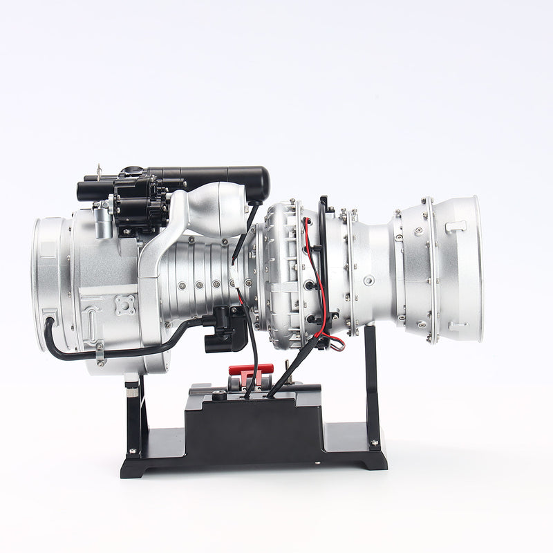 TECHING×SKYMECHMAN 1/4 Scale Metal Simulation Electric Military Helicopter Turboshaft Engine Model Kit