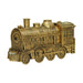 300ml Vintage Steam Train Aromatherapy Essential Oil Diffuser and Humidifier with Dual-Color LED Light (Standard US Power Supply/Bronze) enginediyshop