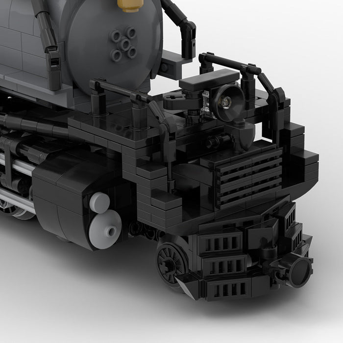MOC-89126 1/40 4014 Big Boy Dynamic RC Train Model Building Blocks Set (3200pcs+/Black) enginediyshop