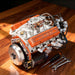 cison v8 engineCISON Small-block 44CC 1/6 Scale V8 Engine Model, Water-Cooled 4-Stroke 8-Cylinder Gasoline Engine Internal Combustion V8 Engine Model Kit enginediyshop pro model kit build your own v8 engine enginediyshop