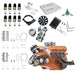 CISON Small-block 44CC 1/6 Scale V8 Engine Model, Water-Cooled 4-Stroke 8-Cylinder Gasoline Engine Internal Combustion V8 Engine Model Kit enginediyshop