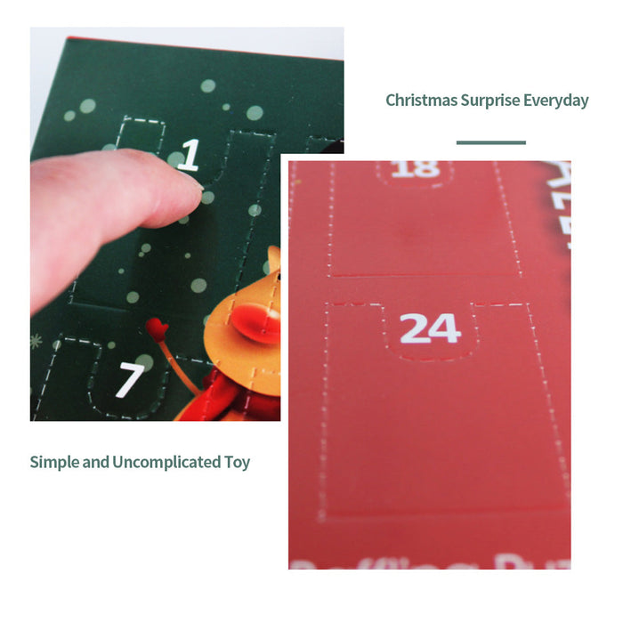Advent Calendar Brain Teaser Adventskalender Christmas Gift Creative Intelligence Toy (Set of 24) enginediyshop