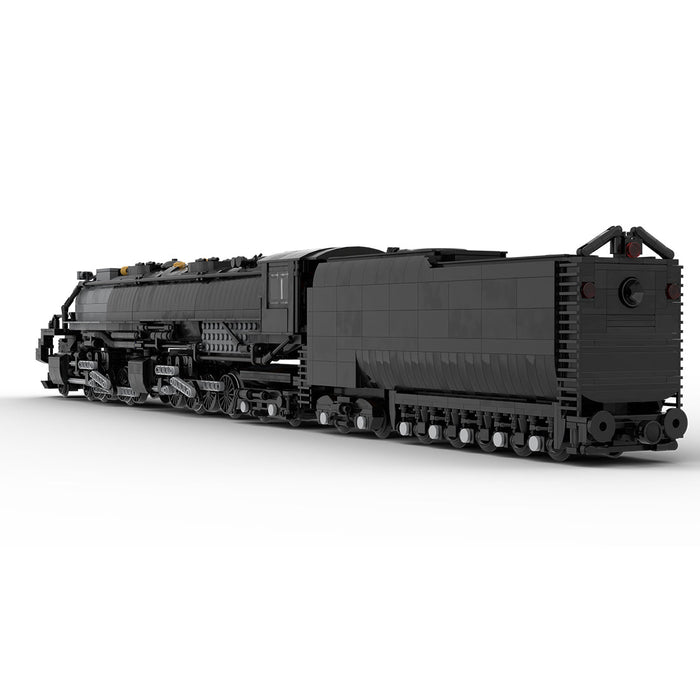 MOC-89126 1/40 4014 Big Boy Dynamic RC Train Model Building Blocks Set (3200pcs+/Black) enginediyshop