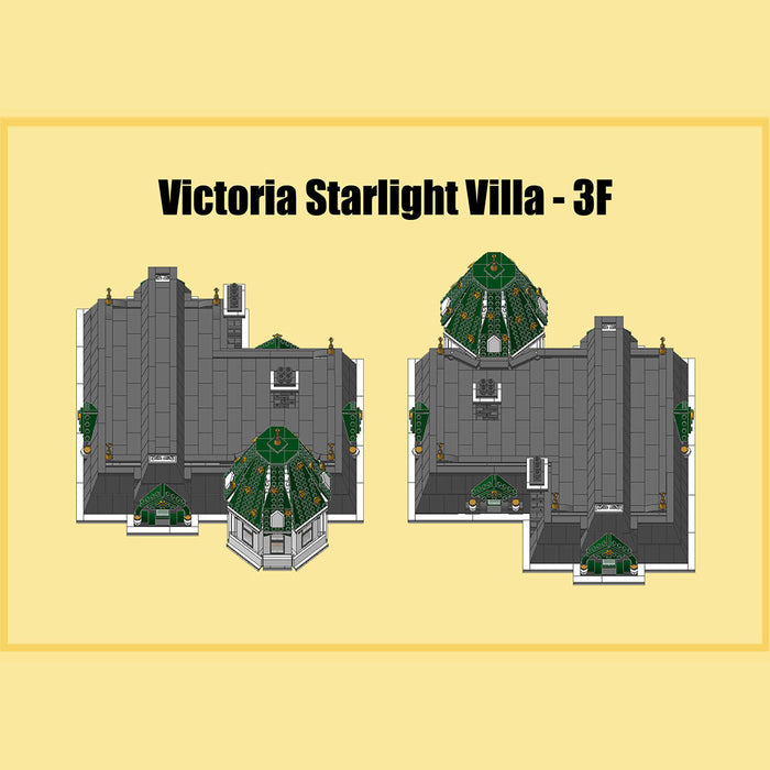 Classic Victorian Residence European Town House Building Blocks Set-4772PCS enginediyshop