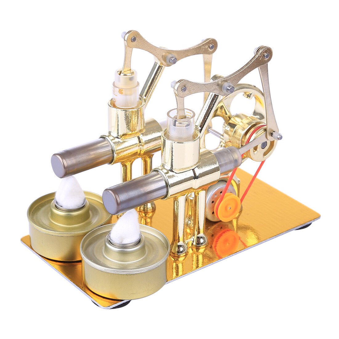 Stirlingmotor Model Kit - Hete Lucht Motor Laag Geluid Laag Verbruik Voor Educatie & Demonstratie