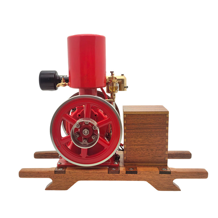 RETROL & OKMO N01 1/5 Scale Hit and Miss  Four-Stroke Stationary Cement Mixer Gasoline Engine  Model RTR Version enginediyshop