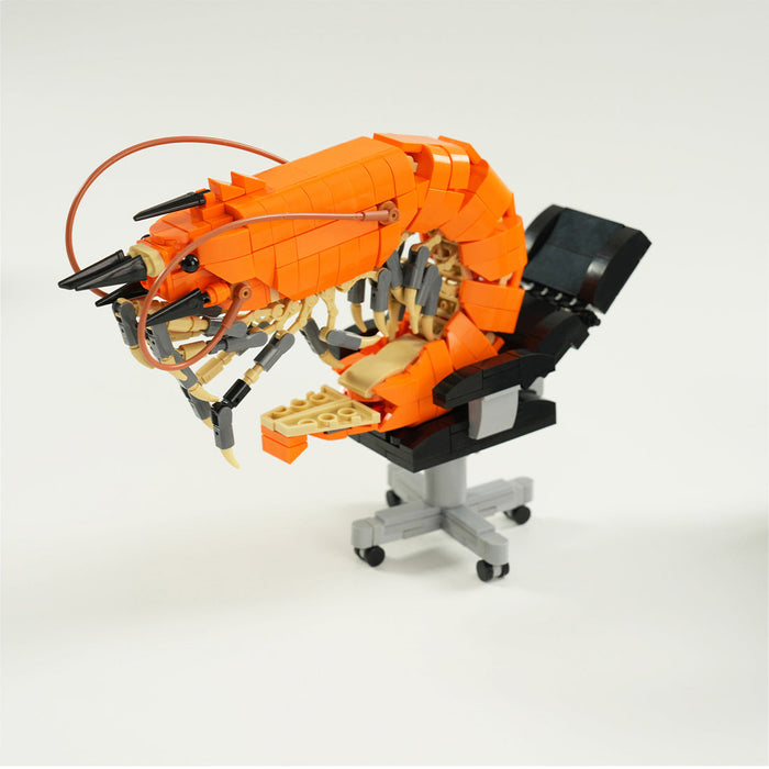 Working Shrimp Man Building Blocks Set-675PCS enginediyshop