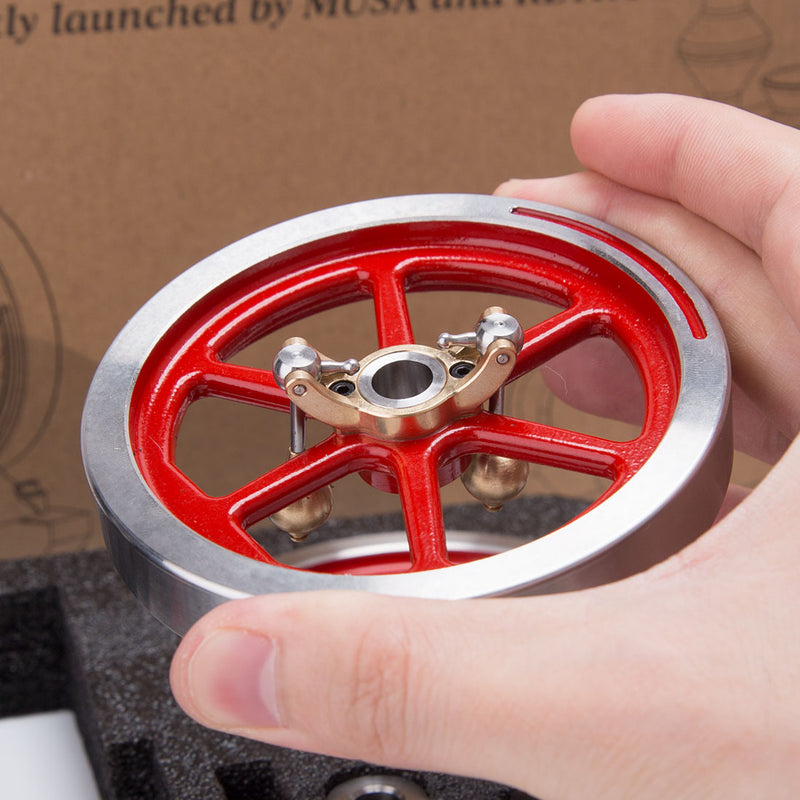 RETROL HM-01 7cc Antique Hit and Miss Model - Working 4-Stroke Horizontal Stationary IC Engine