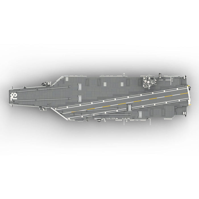 MOC-192566 1/300 Scale Gerald R-FOD | Nuclear-Powered U.S. Aircraft Carrier Building Blocks Set—6354PCS enginediyshop