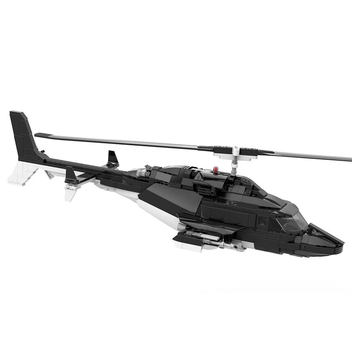 Mocsage MOC-149250 Helicopter Model Assembly Toy Building Blocks Set Creative Ornament (1039PCS) enginediyshop