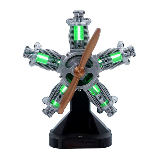 ENJOMOR 3D Printed Radial Five-Cylinder Engine Model Kit-100+PCS enginediyshop