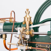 RETROL 16cc Water-Cooled Stationary Horizontal 4-Stroke Diesel Engine Model enginediyshop