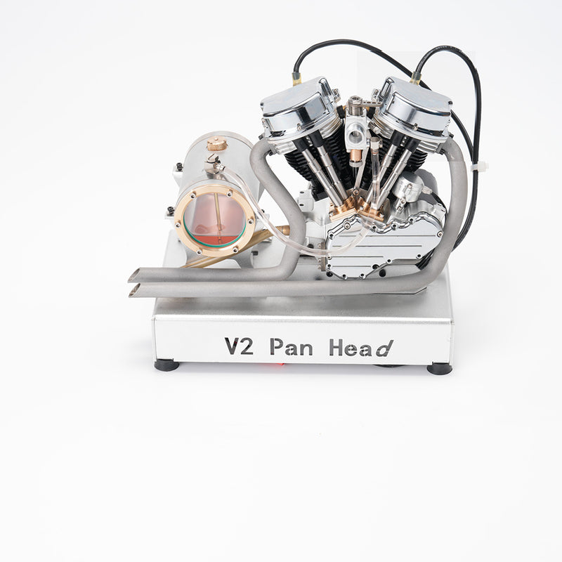 CISON Gasoline Engine Model for Motorcycles CISON FG-VT9 - 9cc V-Twin Dual Cylinder 4-Stroke Air-Cooled Gasoline Engine RC Motorcycles Engines