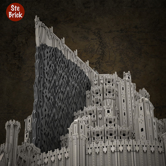 MOC -The Seven rings - Part A Super Large Building Block MOC Kit (99548PCS) enginediyshop