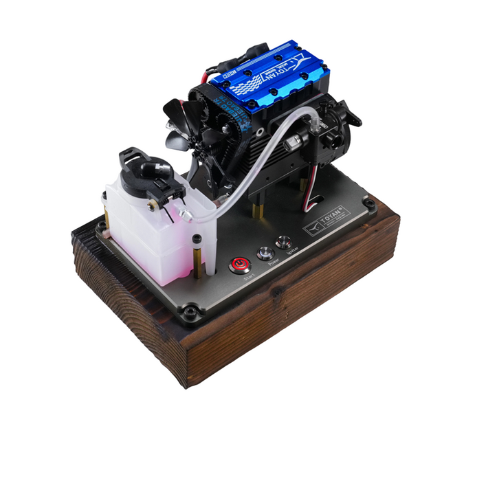 TOYAN FS-L200GC 7cc Mini Inline Twin-Cylinder 4-Stroke Air-Cooled Gasoline L2 Engine Kit – KIT Version