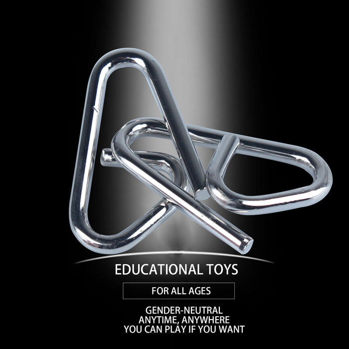 Advent Calendar Brain Teaser Adventskalender 24Pcs Christmas Gift Metal Brain Teasers Puzzle Educational Toy - Type 2 enginediyshop