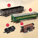 Electric RC Christmas Train Set Model with Carriage and Long Track, Gift for Boys and Girls (Model 623B) enginediyshop