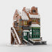 MOC-228435 Winter Modular Christmas Snow Scene Street Scene Building Blocks Set (1841PCS) enginediyshop
