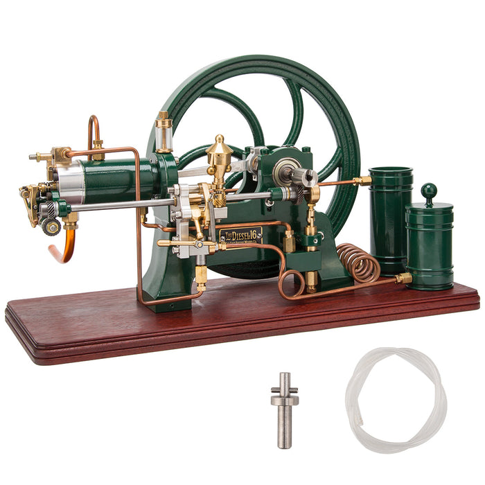 RETROL 16cc Water-Cooled Stationary Horizontal 4-Stroke Diesel Engine Model enginediyshop