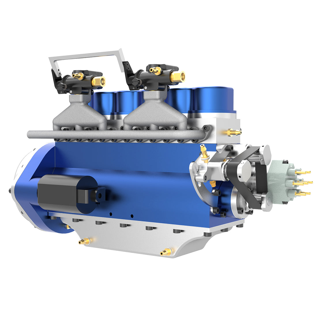 HOWIN L6-210 ENGINE Mini Inline Six-cylinder Four-Stroke Water-cooled ...