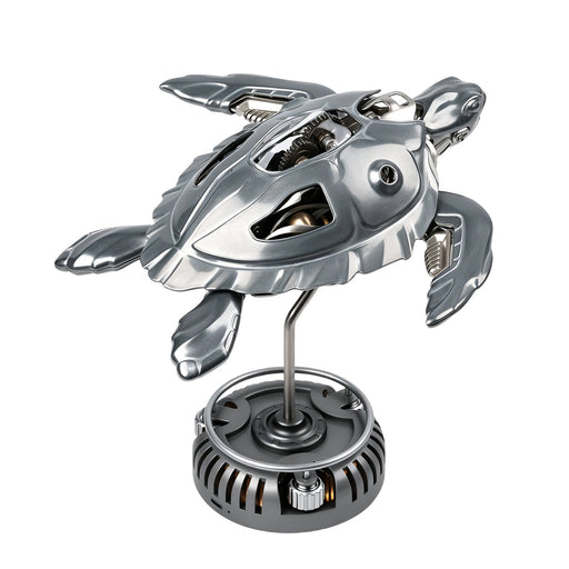 Mechanical Turtle Model, Steampunk DIY Metal Assembly Kit enginediyshop