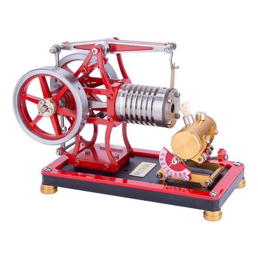 RETROL VE-01 Crossbeam Vacuum Engine Model Flame Eater External Combustion Engine Educational Toys Gifts enginediyshop