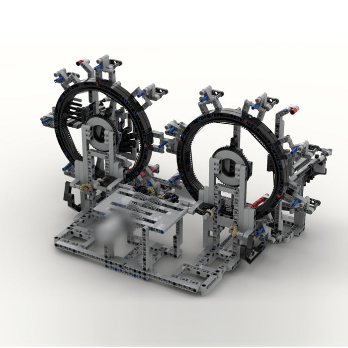 MOC  Synchronized Transmission Building Block Module, Mechanical Gear and Linkage Model-926PCS enginediyshop