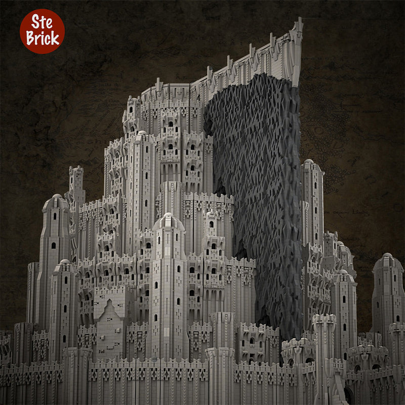 MOC -The Seven rings - Part A Super Large Building Block MOC Kit (99548PCS) enginediyshop