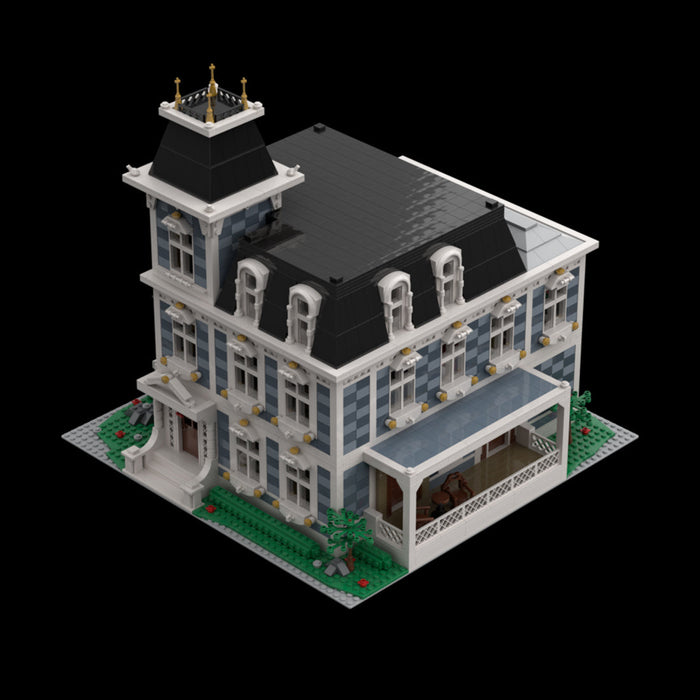 Victorian French Estate  European Villa Building Blocks Set-5617PCS enginediyshop