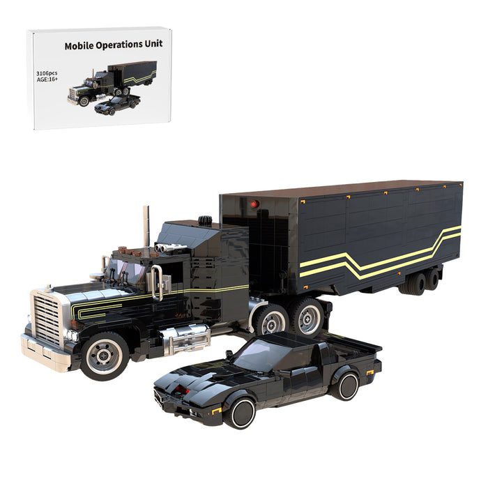 MOC- Kitt And The Flag Mobile Operations Unit Building Blocke Set (3106PCS)