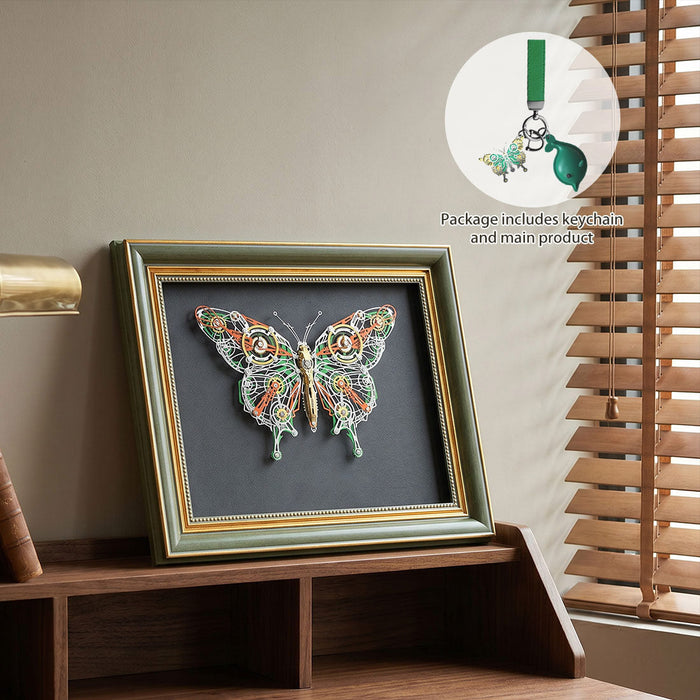 3D Metal Winged Insect Steampunk Mechanical Relief DIY Model Kit- 308PCS enginediyshop