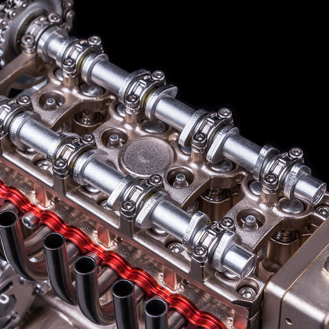 TECHING Inline-4-Zylinder-Automotor Modellbausatz - Bauen Sie Ihren Eigenen Funktionierenden Motor 8