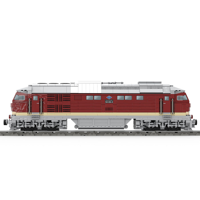 Electric Locomotive BR132 Model Building Blocks Set (Speed Control Dynamic Version/1454PCS) enginediyshop