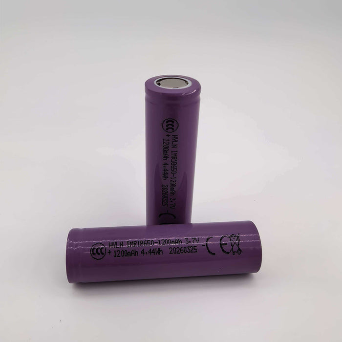 18650 Rechargeable Lithium Ion Batteries 3.7V 1200mAh Power Battery Set for Model Engines CDI Ignition Systems and DIY Equipment 2Pcs enginediyshop