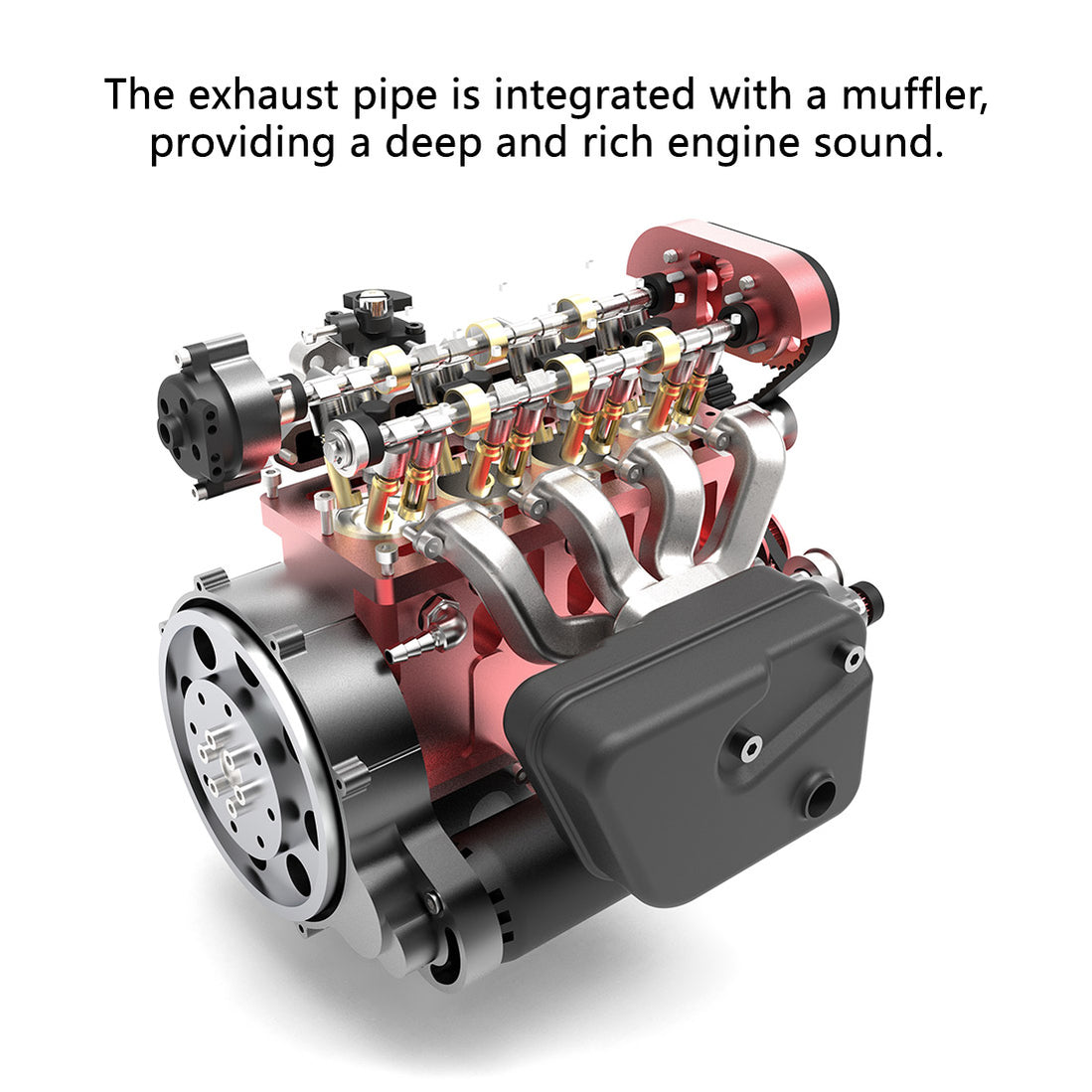 ENJOMOR GS-L4 Engine 36cc Water-Cooled 4-Stroke DOHC Inline Four-Cylin ...