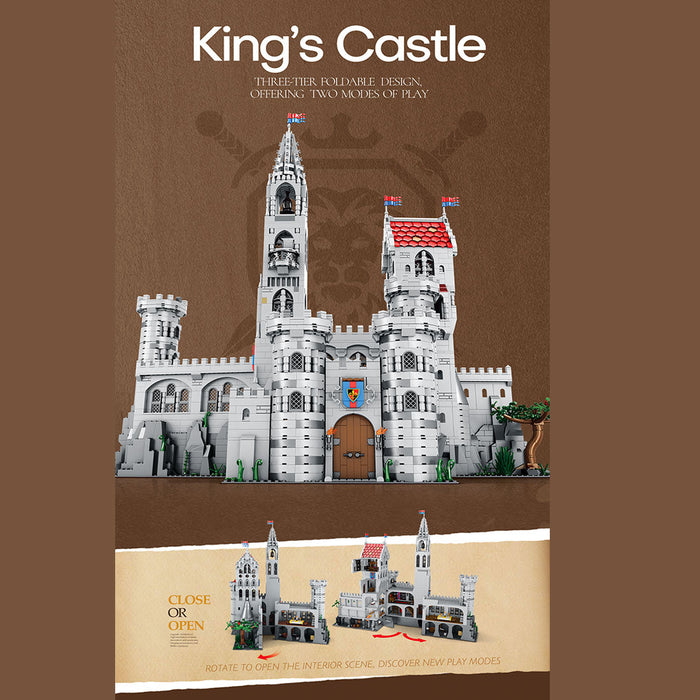Medieval European classical Castle Building Blocks Set-3999PCS enginediyshop