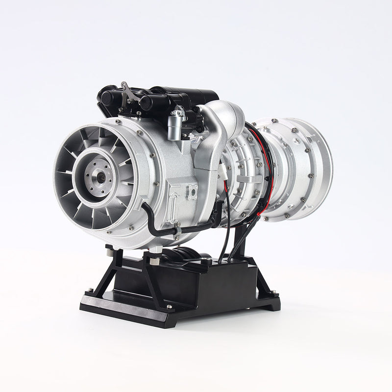 TECHING×SKYMECHMAN 1/4 Scale Metal Simulation Electric Military Helicopter Turboshaft Engine Model Kit