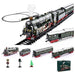 Alloy Electric Train Set Model with Carriage and Long Track, Gift for Boys and Girls enginediyshop