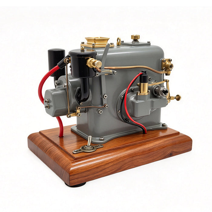 RETROL & OKMO 1/7 Scale  1115 Mini Fixed Water-Cooled 4-Stroke Gas Engine Model enginediyshop