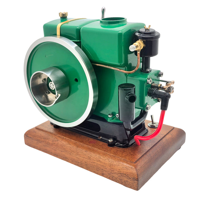 RETROL & OKMO 916 Vintage Stationary Horizontal Single Cylinder 4-Stroke Gasoline Engine Model RTR Version enginediyshop